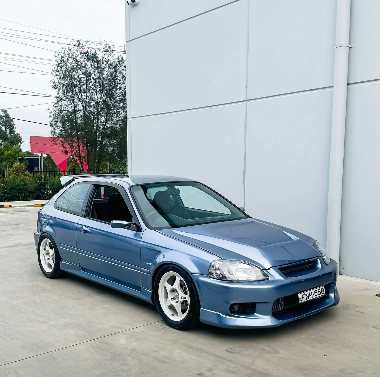 Js T/T hood 99-00 Civic
